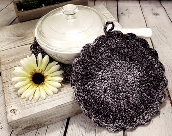 Zippy's Threads | 100% Cotton Crocheted Hot Pads/Potholders