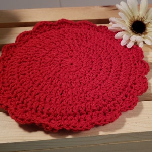 Zippy's Threads | 100% Cotton Crocheted Hot Pads/Potholders