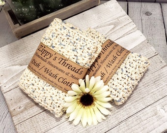 Zippy's Threads | 100% Cotton Crocheted Dishcloths/Washcloths