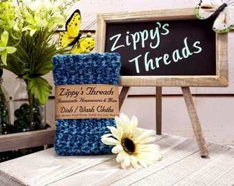 Zippy's Threads | 100% Cotton Crocheted Dishcloths/Washcloths