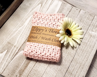 Zippy's Threads | 100% Cotton Crocheted Dishcloths/Washcloths