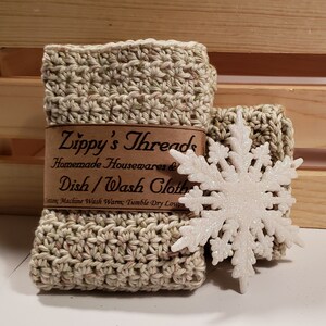 Zippy's Threads | 100% Cotton Crocheted Dishcloths/Washcloths