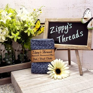 Zippy's Threads | 100% Cotton Crocheted Dishcloths/Washcloths