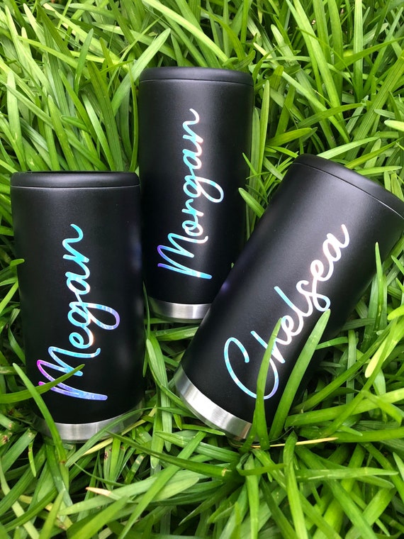 Skinny Can Cooler Can Insulators Personalized Bridesmaids Etsy