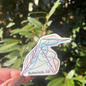 Buttermilk Mountain Sticker
