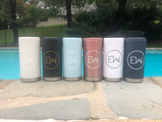 Skinny Can Cooler Can Insulators Personalized Bridesmaids Etsy