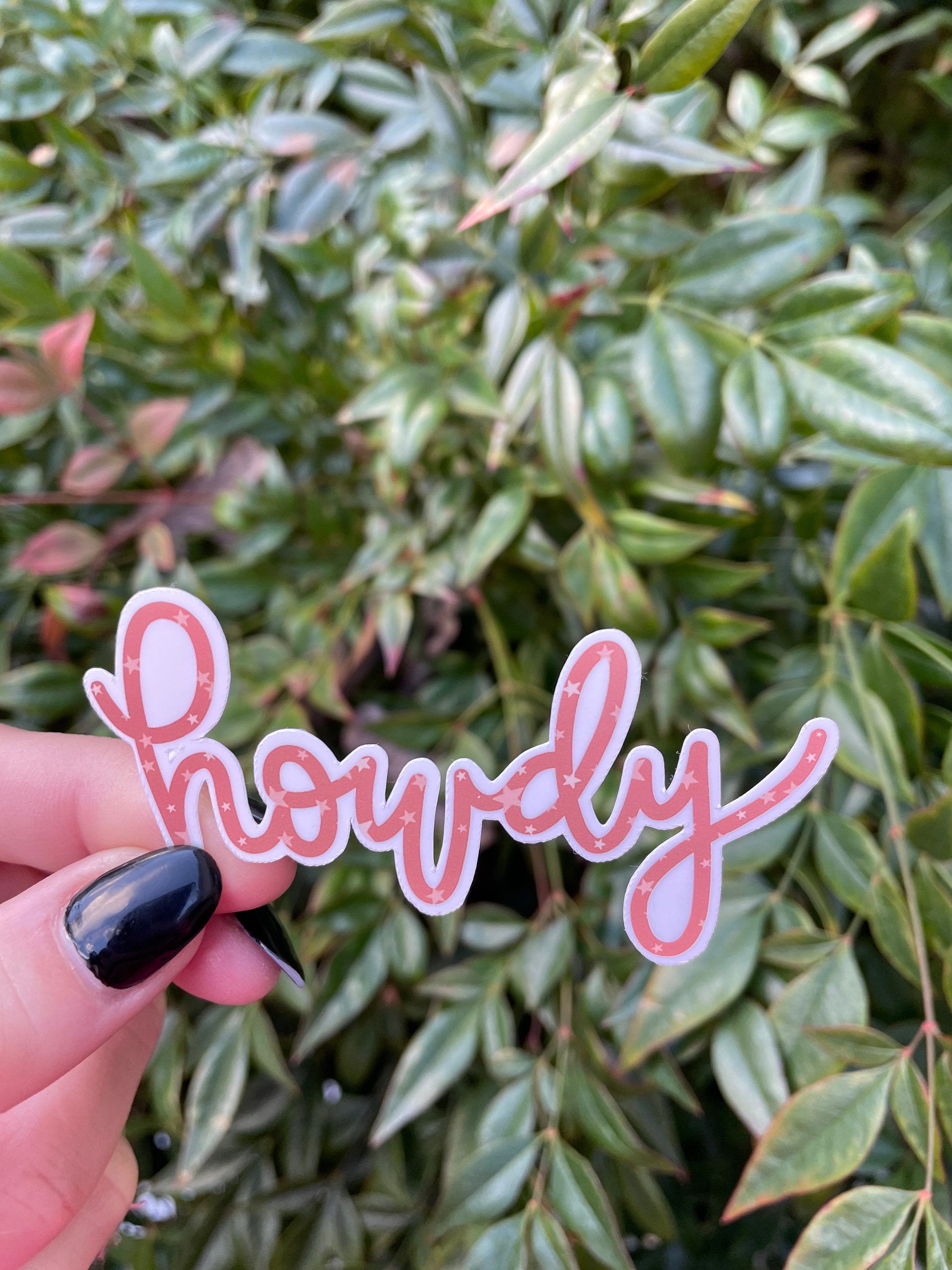 Howdyyyy Sticker Howdy Sticker - Etsy