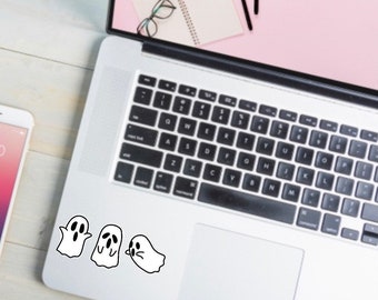 Mini Ghost Stickers, Ghost Stickers, Halloween Stickers, Mini Stickers, Waterproof Stickers, Laptop Stickers, Hydroflask Stickers