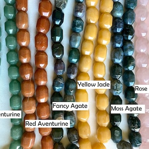 Gemstone Faceted Beads 16mm/0.63&quot;. 22 beads