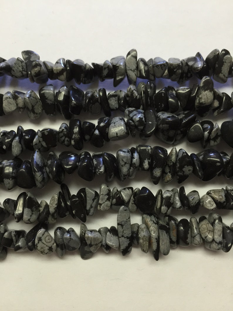 Snowflake Obsidian 36 Chips