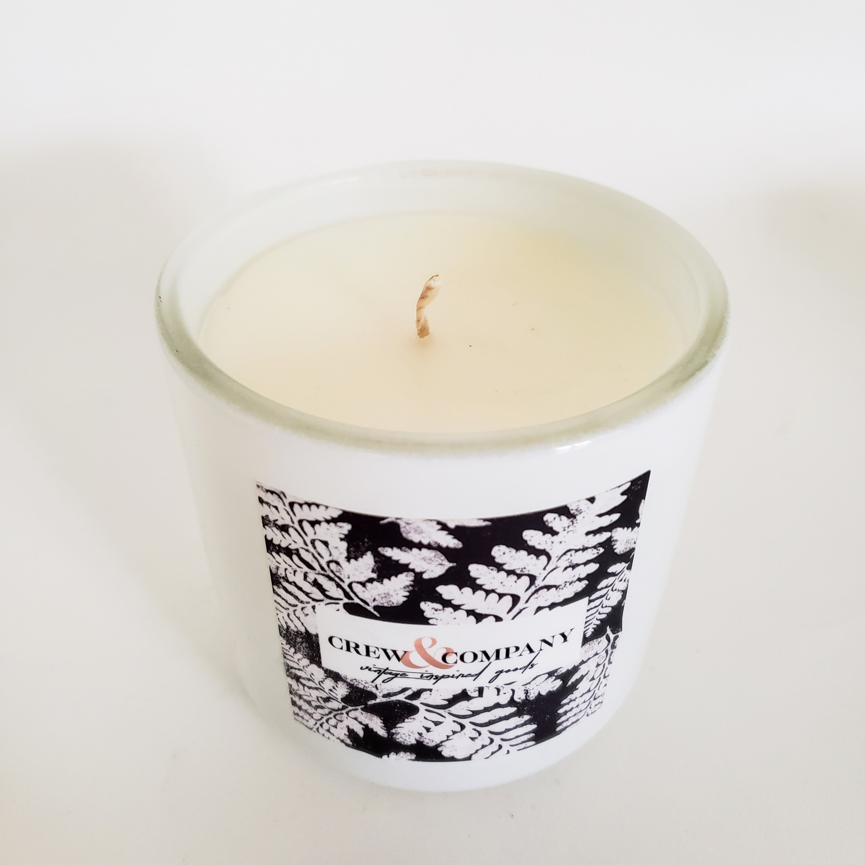 Cozy Vanilla Candle Strong Fragrance Soy Candle in Glass Jar Etsy