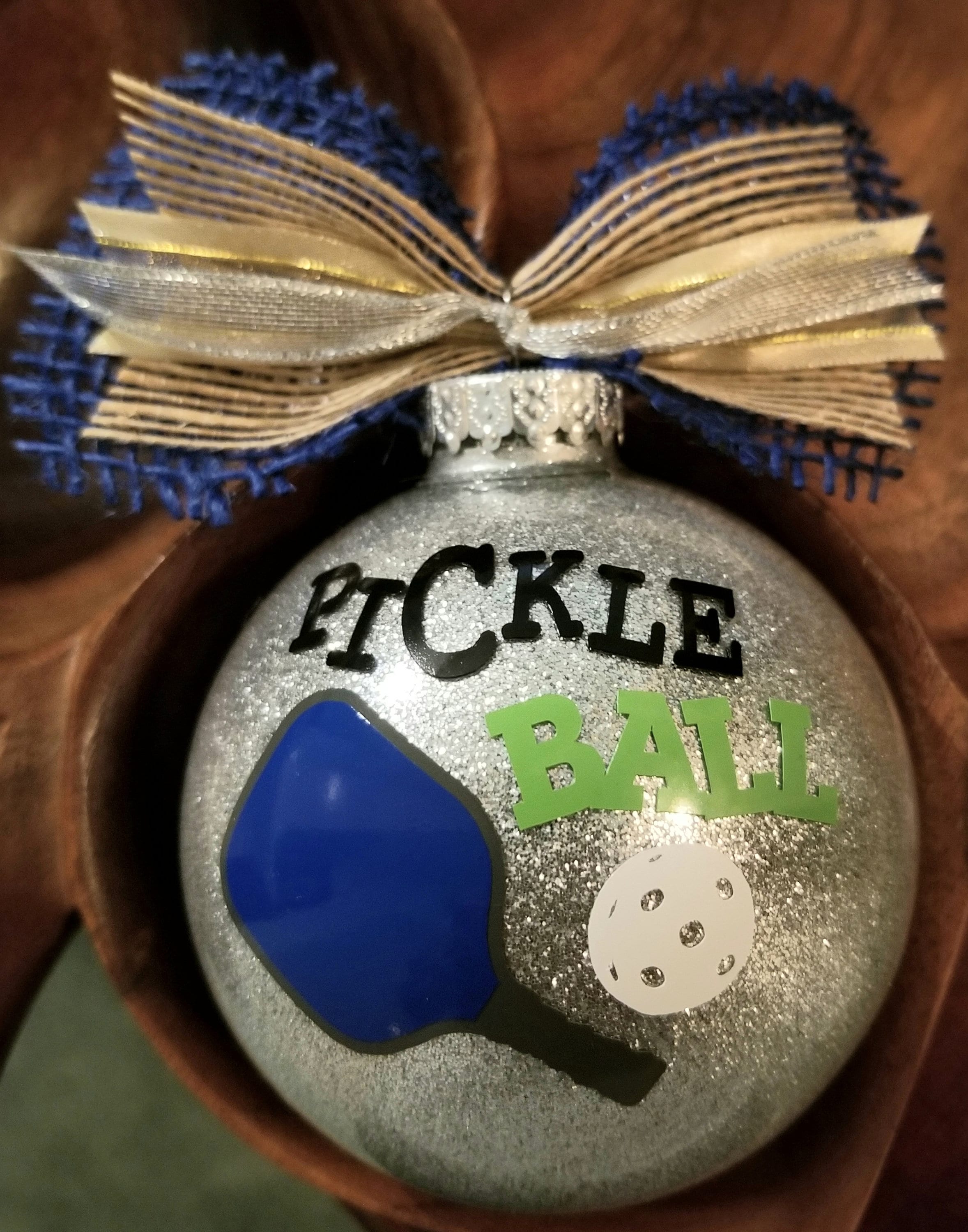 Christmas Ornament Pickleball Life is Fun Etsy