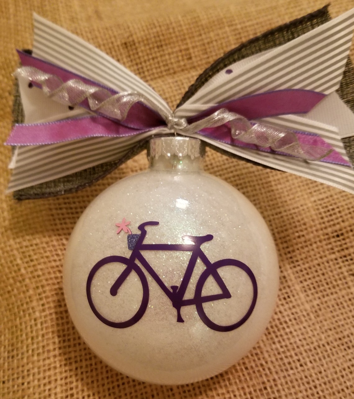 Bicycle Christmas Ornament 
