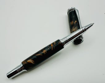 Majestic Rollerball Pen Made From Shimmering Acrylic