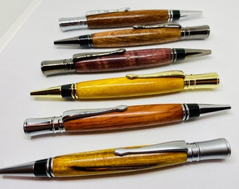 Executive Twist Pen -- Available in Several Wood Finishes