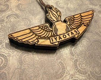 IYAOYAS US Navy Christmas Gift Ornament