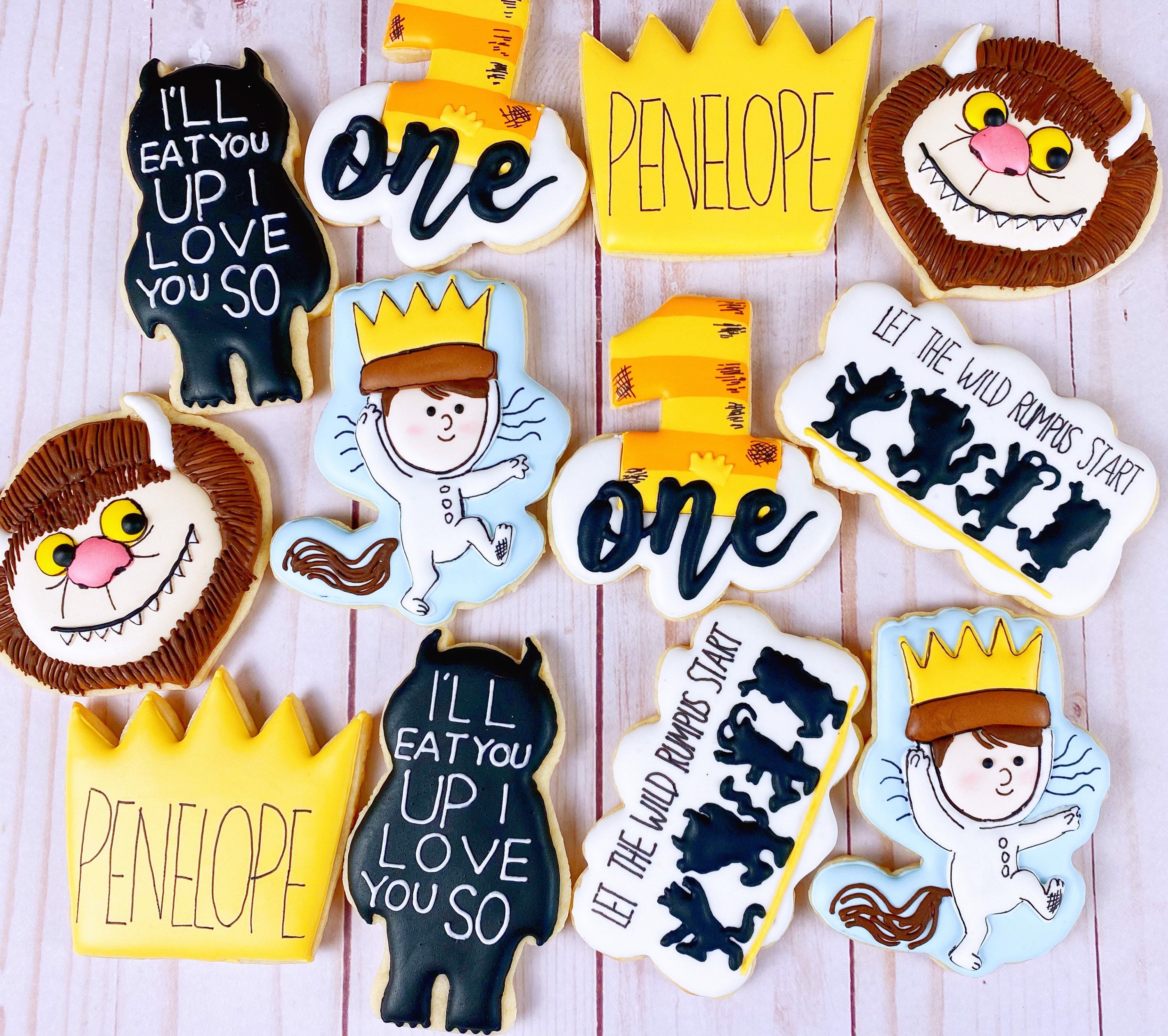 Where the Wild Things Are Sugar Cookies Etsy