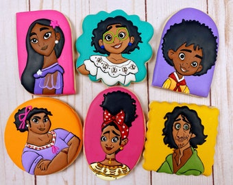 Disney Encanto Inspired Sugar Cookies
