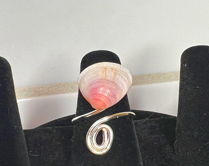 Shell Wire Ring - Etsy