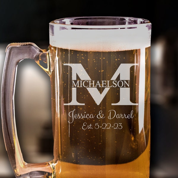 Engraved Glass Mugs Etsy