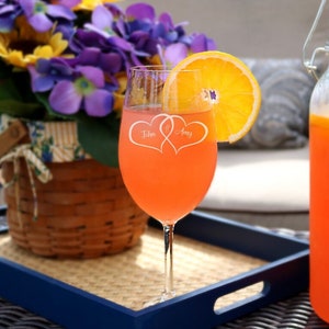 Copa de vino de boda personalizada, Copa de vino de pareja, Regalos para pareja, Copa de vino de boda, Copa de vino grabada, Copa de vino personalizada - F