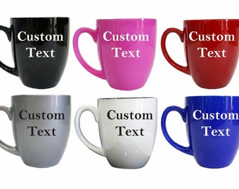 custom coffee cup etsy