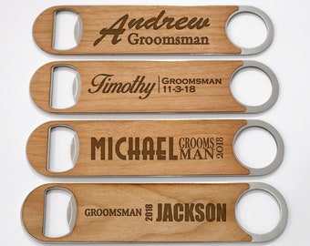 groomsmen bottle opener etsy