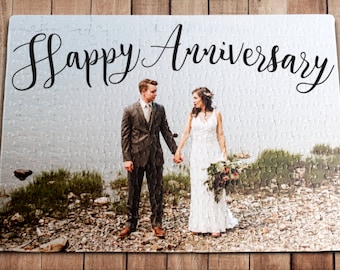 Personalized Puzzle Wood Jigsaw Puzzle Custom Puzzle Anniversary Gift Wedding Gift Name Puzzle Boy Anniversary Photo Gift Custom Puzzle Custom Jigsaw Puzzles