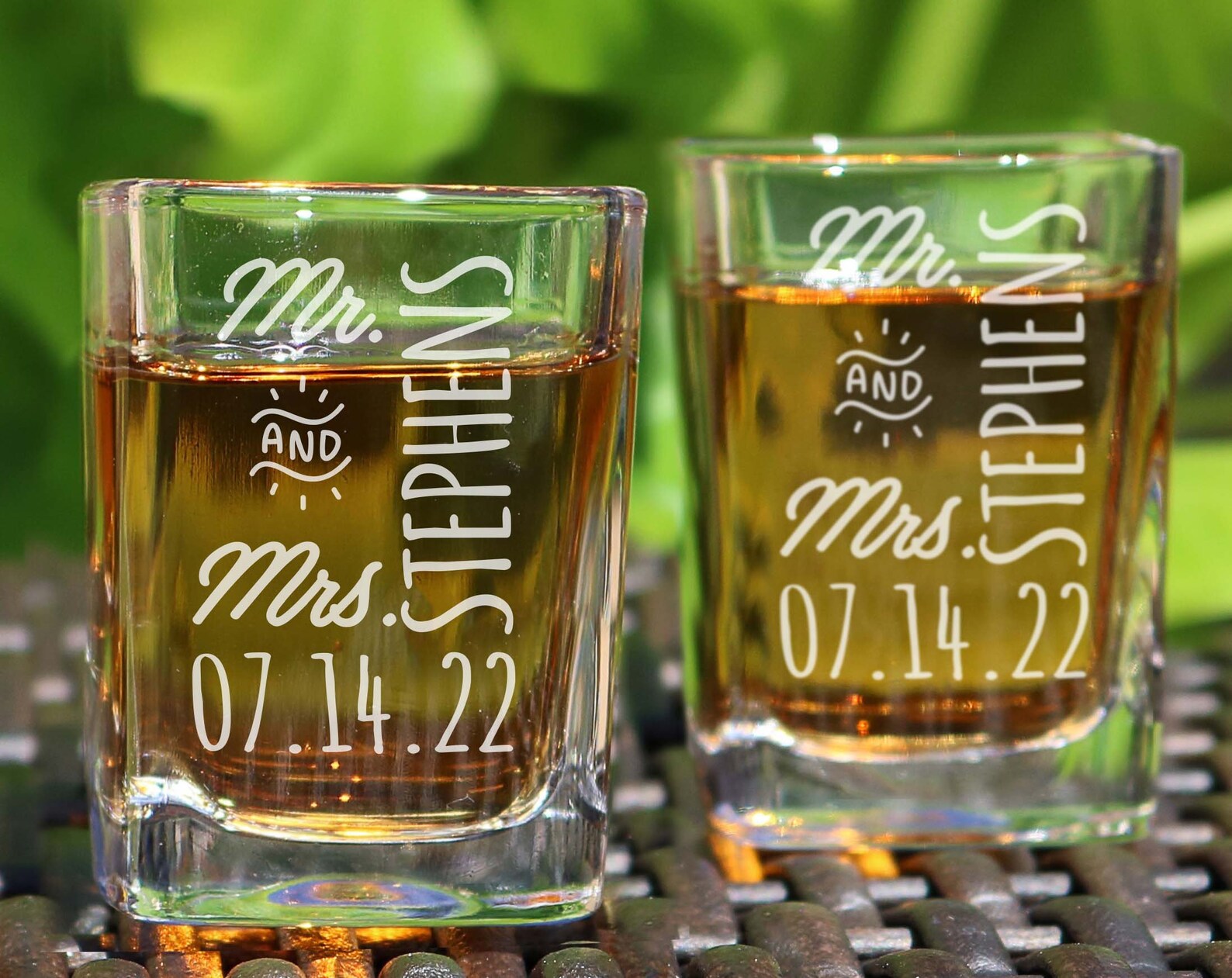 Wedding Shot Glasses Wedding Gift Wedding Party Favor Etsy