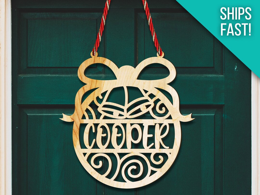 Custom Christmas Sign Christmas Decoration Wooden Family Etsy