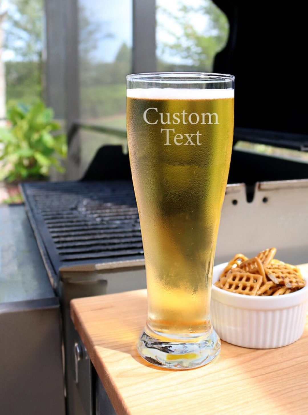 Personalized Beer Glass, Custom Beer Glass, Gifts for Him, Groomsmen ...