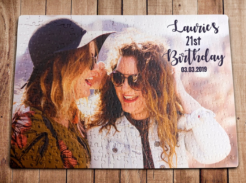 Birthday Gift, Birthday Gift Ideas, Personalized Puzzle, Birthday Party Gift, Gifts For Girlfriend, Girlfriend Gift, Happy Birthday image 5