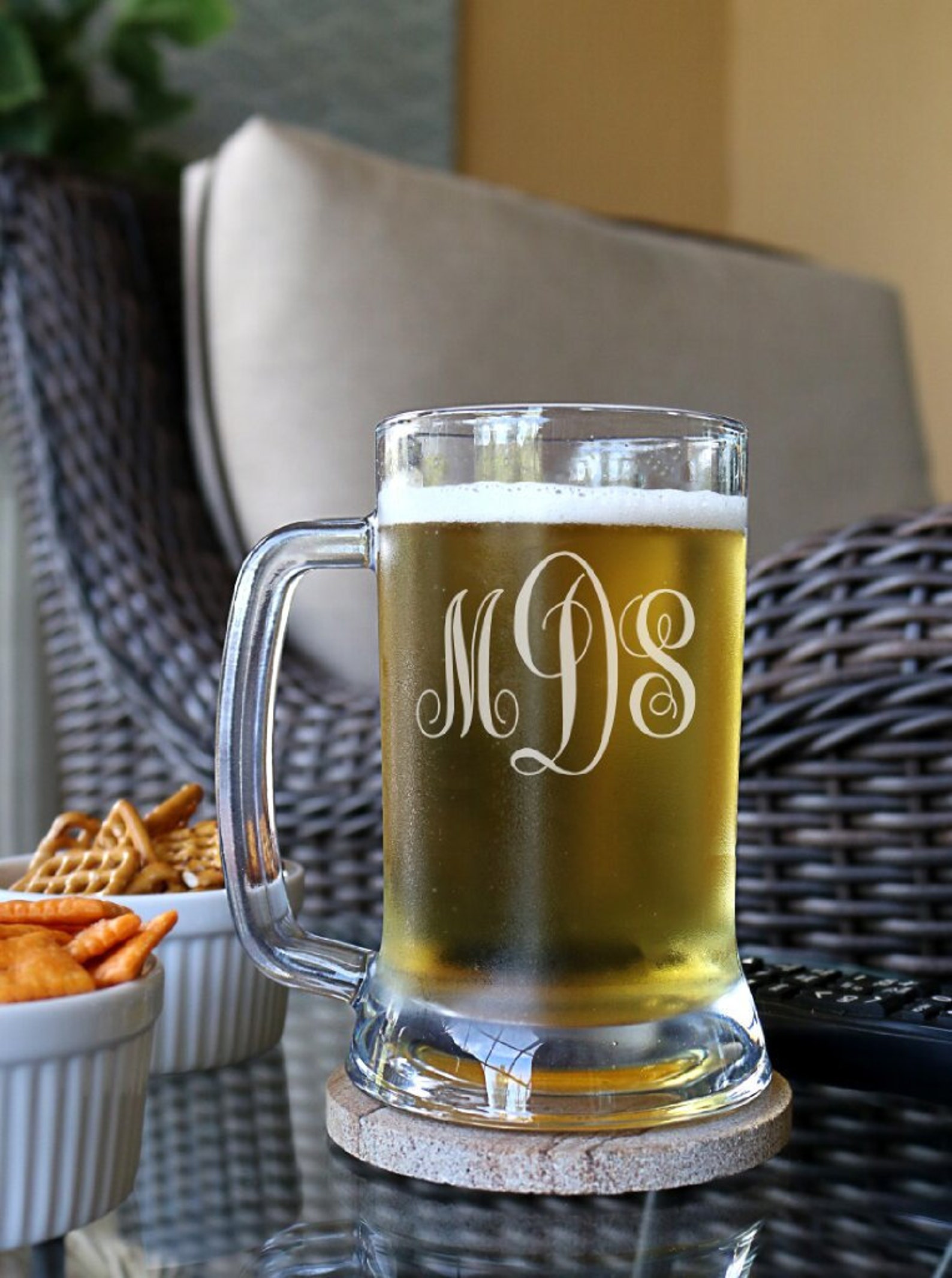 Personalized Initials Wedding Beer Mug Custom Beer Mug Etsy