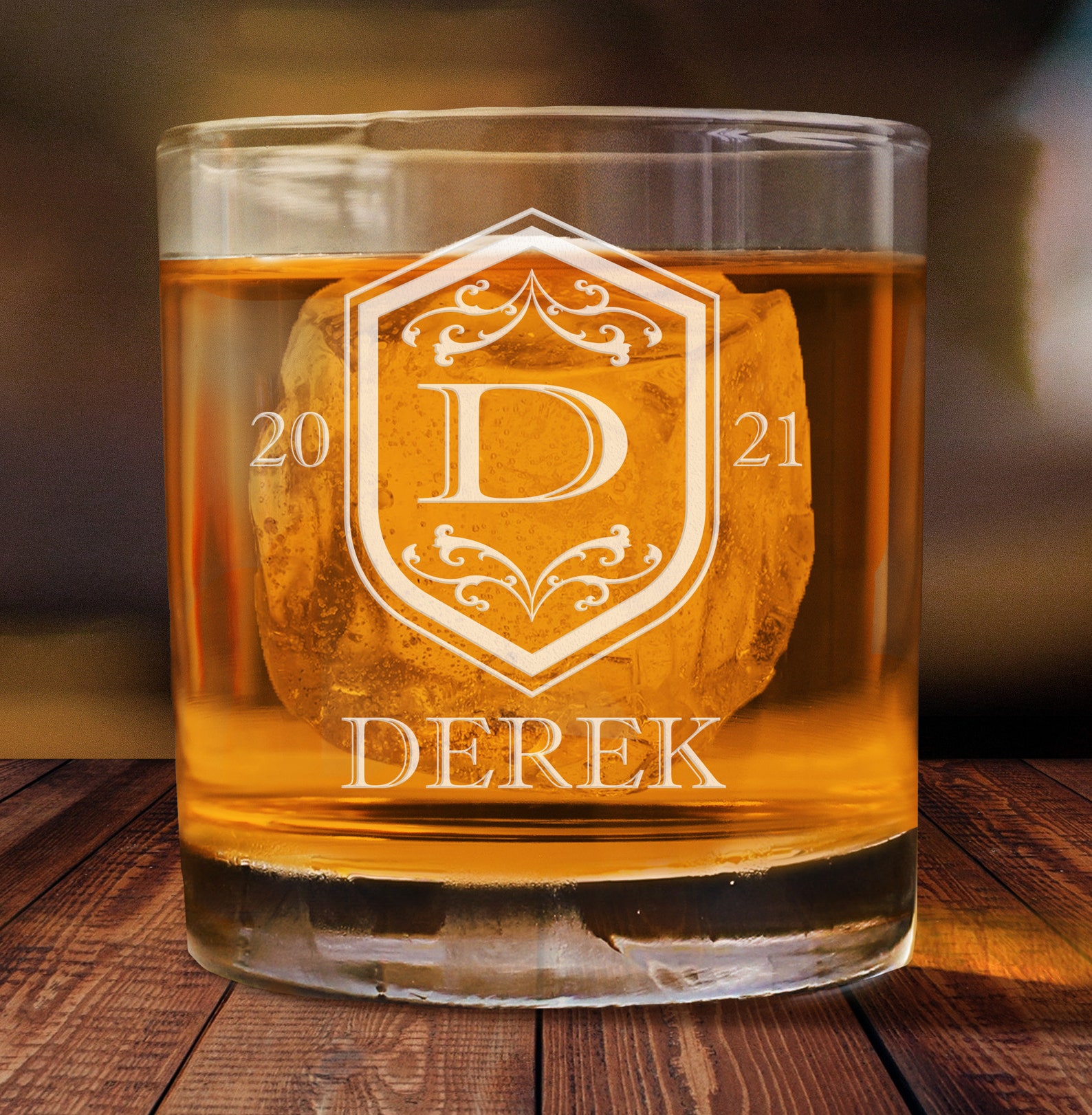 Personalized Whiskey Glasses Housewarming Whiskey Glasses Etsy