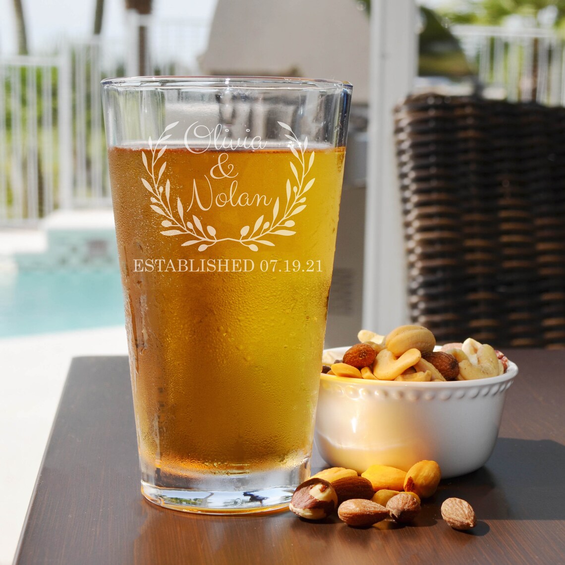 Personalized Wedding Glasses Custom Wedding Glasses Wedding Etsy