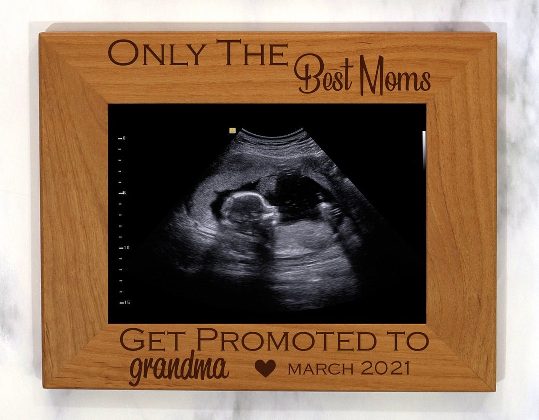 Baby Picture Frames Pregnancy Announcement Frame Baby Shower Etsy