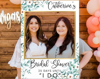 Photo Prop Frame, Bridal Shower Photo Prop Frame, Wedding Photo Props, Selfie Frame, Bridal Shower Decoration, Photo Booth Frame