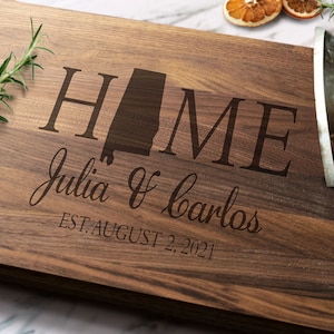 Our First Home Custom Cutting Board - First Home Gift - New Home Gift - Housewarming Gift - Cutting Board - Personalized Gift - Wedding Gift
