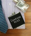 Create Your Own Flask, Custom Flask, Personalized Flask, Personalized Hip Flask, Gift For Him, Husband Gift, Boyfriend Gift, Gift For Men