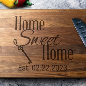 Home Sweet Home House Shaped Cutting Board – Ryco Designs