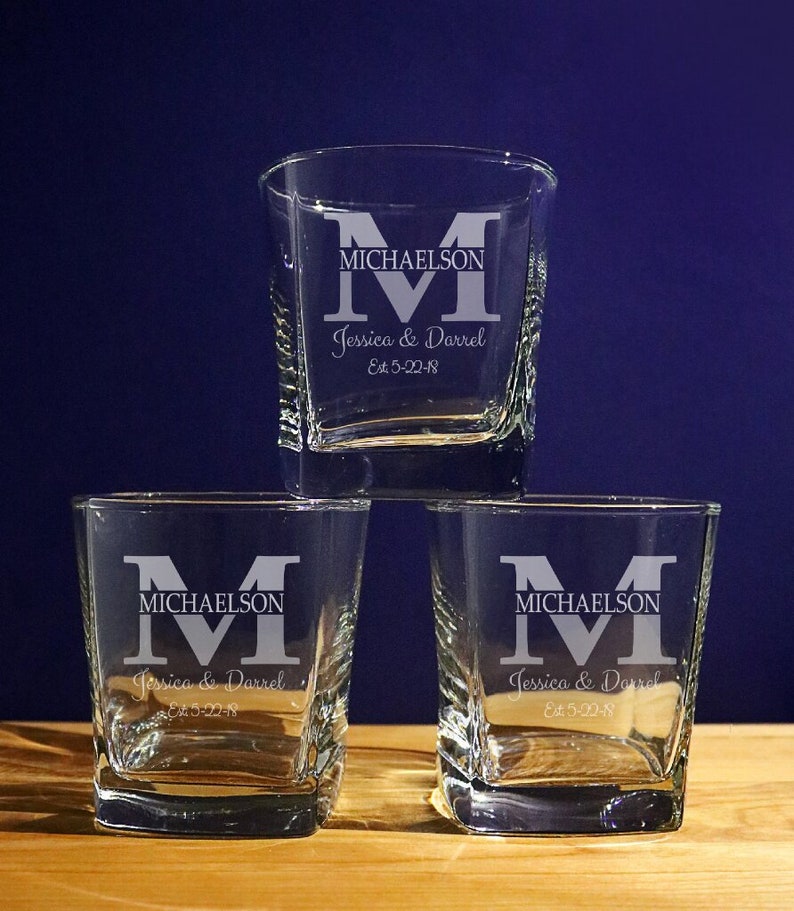 Personalized Whiskey Glass Custom Whiskey Glass Personalized Etsy