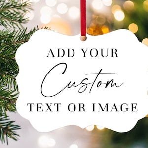 Personalized Christmas Ornament, Custom Christmas Ornament, Personalized Ornament, Custom Ornament,  Photo Christmas Ornament