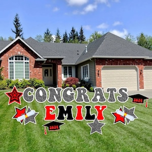 Graduation Yard Signs, College Graduation, High School Graduation, Graduation Signs, Graduation Lawn Signs, Class Of 2024