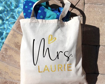 Personalized Canvas Tote Bag , Wedding Tote Bag, Wedding Guest Bag, Tote Bags, Wedding Welcome Bag, Wedding Guest Bag, Wedding Hotel Bag