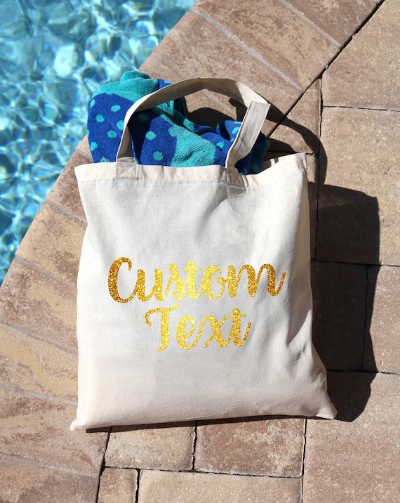 Personalized Tote Bag Made of Canvas Custom Tote Bag Canvas Tote