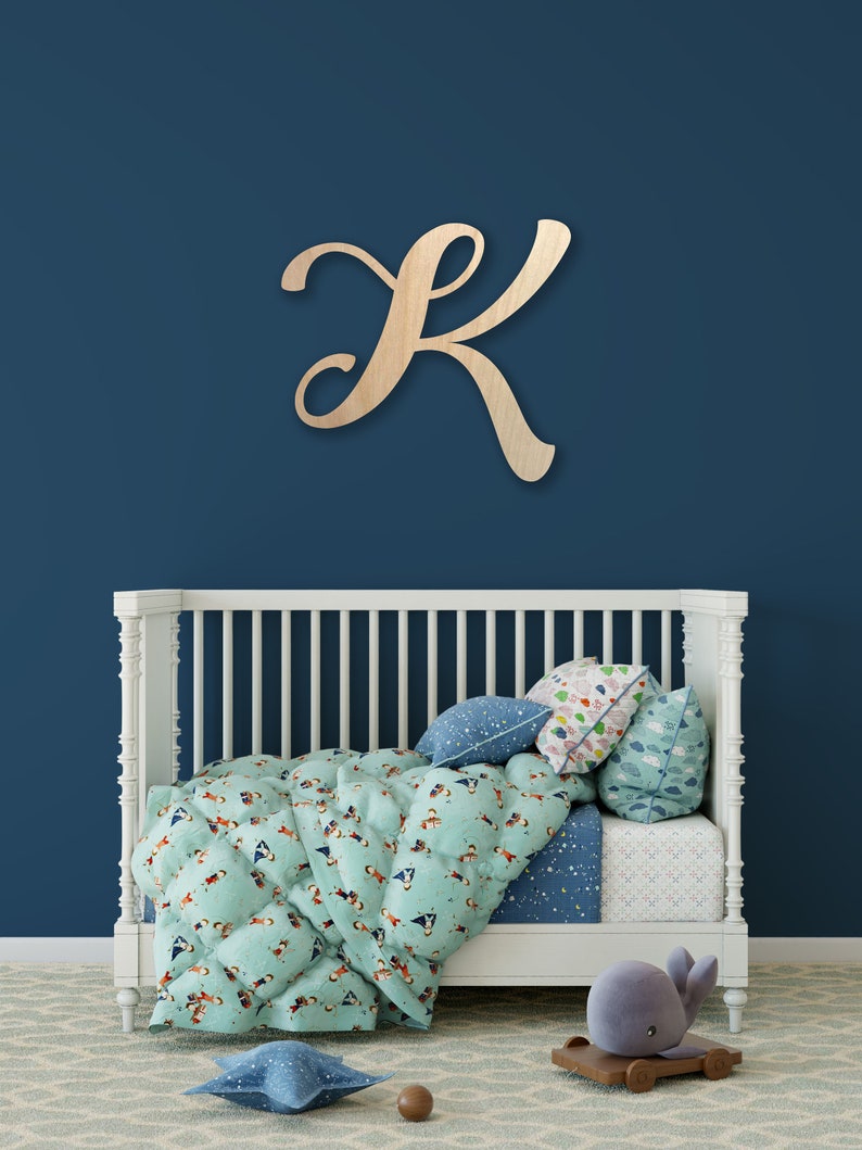 Nursery Decor Wood Letters Nursery Name Sign Nursery Wall Etsy