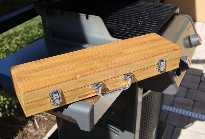 BBQ Set BBQ Grill Tool Set Personalized Barbecue Set Etsy