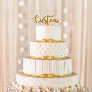 Custom Wedding Cake Topper, Personalized Wedding Cake Topper, Personalized Cake Topper, Custom Cake Topper, Custom Wedding Cake Topper