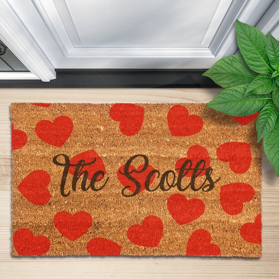 Valentines Day Door Mat, Valentines Decor, Valentines Decoration, Valentines Day Gift