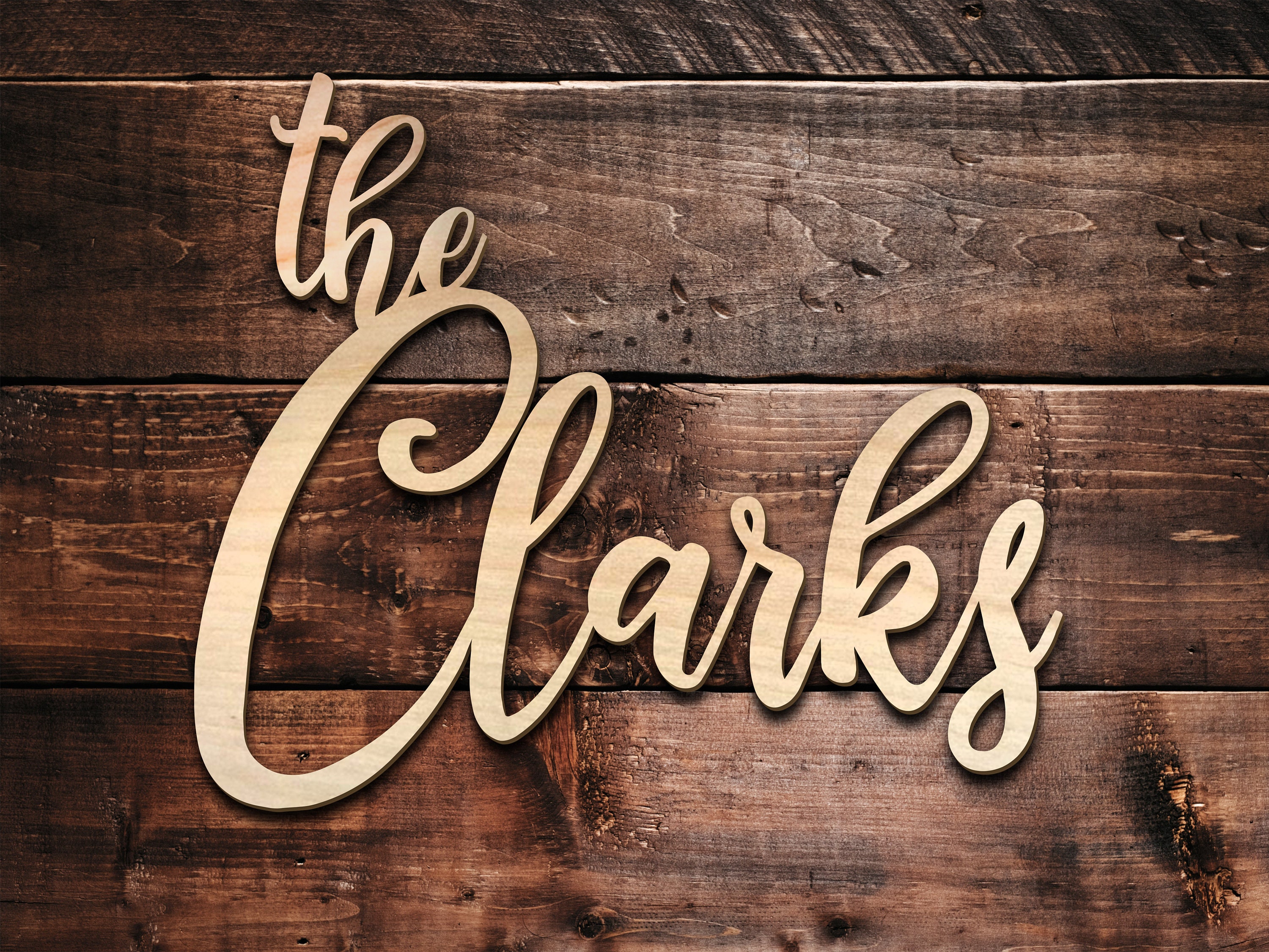 Last Name Wood Sign Ideas